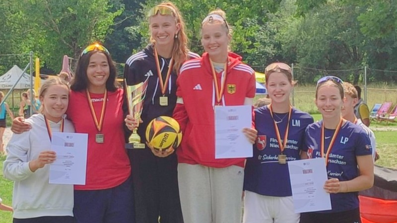 Silber-Coup in Lenggries: Lengkey/Zornow feiern starke U20-DM